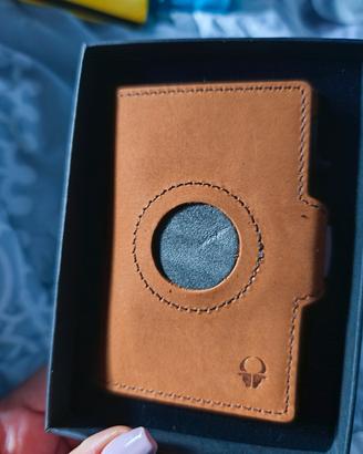 portafoglio/portacarte uomo pelle nuovo