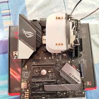 ASUS ROG STRIX Z390 E GARMING+i7+x2 ram rgb 8gb