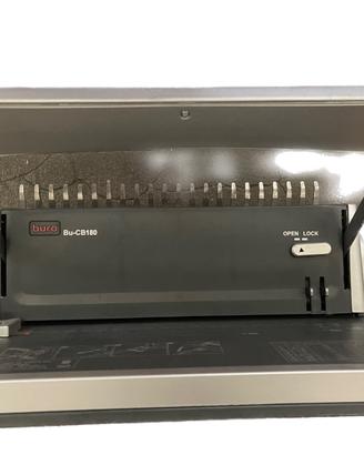 rilegatrice manuale a dorsi plastici DSB CB180