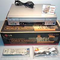 Videoregistratore vhs LG LV4685 6 head COME NUOVO