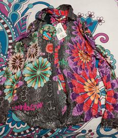 Camicia floreale donna Desigual taglia L nuova