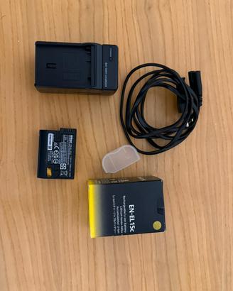Batteria EN EL 15c e caricabatterie  x nikon