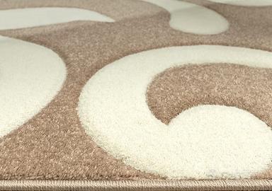 Tappeto beige/crema 120x170
