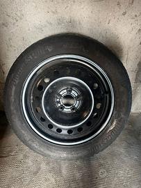 Gomma di scorta Jeep Renegade con cerchio in ferro
