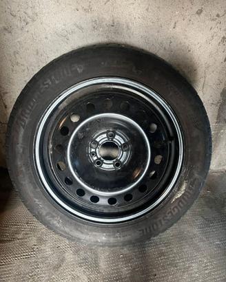 Gomma di scorta Jeep Renegade con cerchio in ferro