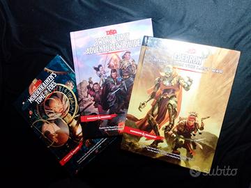 lotto manuali D&D 5 edizione 