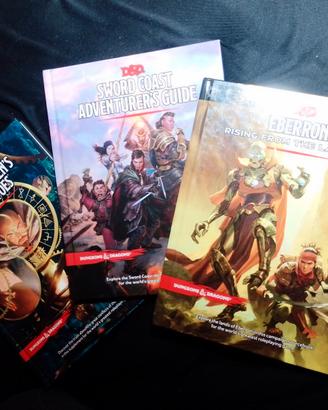 lotto manuali D&D 5 edizione 