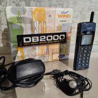 Cellulare NEC DB2000 + scatola e accessori vintage