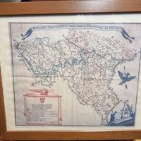 Mappa Antico Principato di Pavia