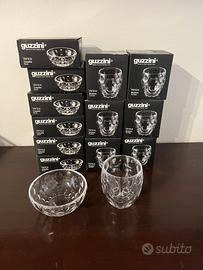 6 bicchieri e 6 coppette guzzini