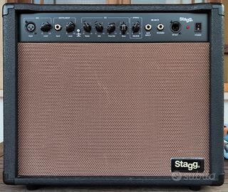 Amplificatore chitarra acustica STAGG 60 AA R EU