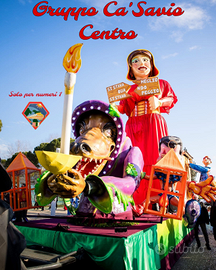 Carro allegorico carnevale