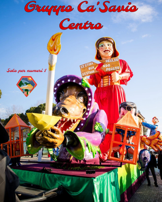 Carro allegorico carnevale