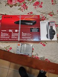 Dvd + cuffie + cassa
