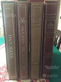Raccolta francobolli "citta' del vaticano"