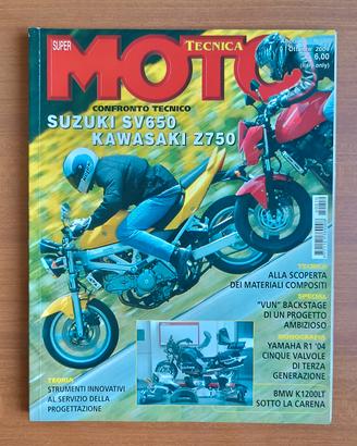 suzuki sv650 kawasaki z750 r1 bmw 2004
