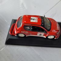 Peugeot 206 wrc 2003 alettone staccato
