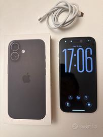 Iphone 16 nero 512GB come nuovo