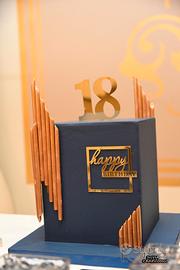 torta scenografica in pasta di zucchero 