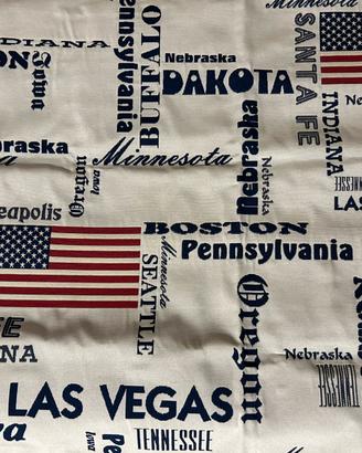 Scampolo tessuto trama “USA”