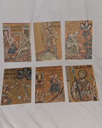 serie cartoline Monreale   anni 60