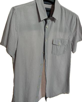 Camicia manica corta uomo Sisley