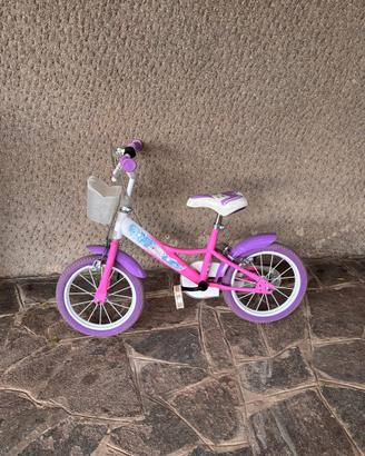 Bicicletta Bambina Winx Rosa e Viola.