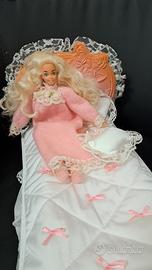 Barbie Ribbons &Roses Bed n 5620 Mattel  1987