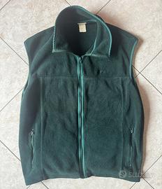 Gilet pile L.L. Bean real vintage tg L