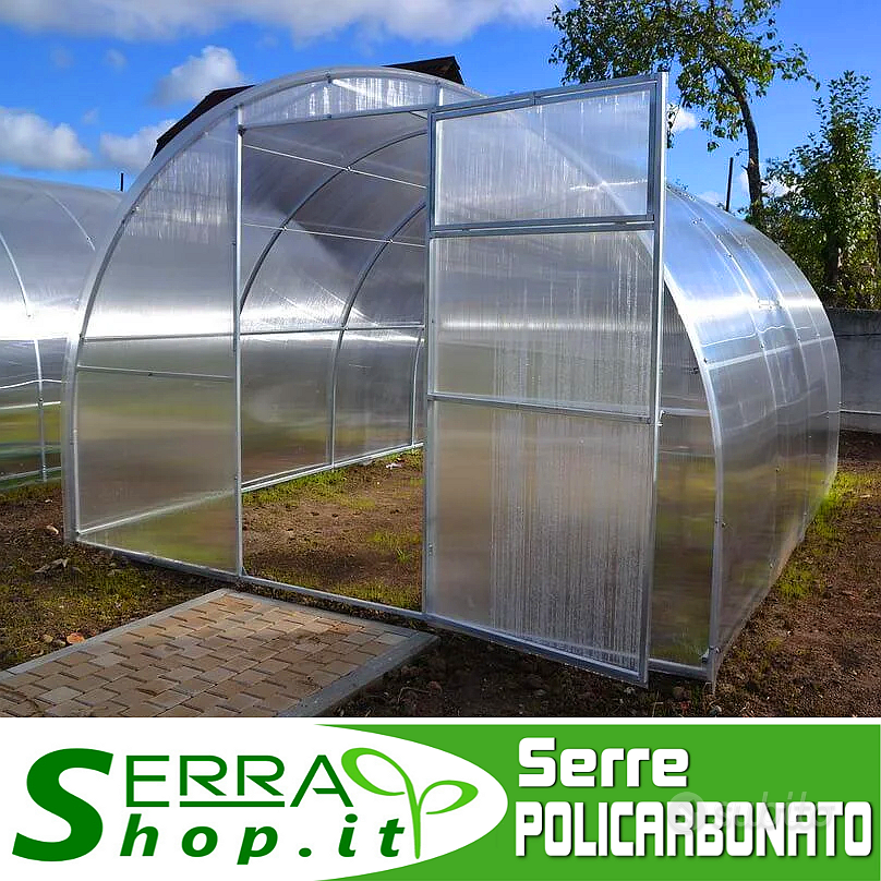 serre per giardino,serra da orto,serra in policarbonato,kit serra