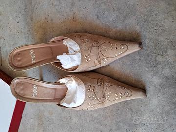 Scarpe da donna vero cuoio