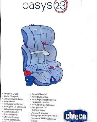 Seggiolino per auto Chicco Oasys 2.3 FixPlus blu