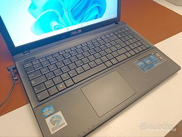 Asus X55C core i3, 8gb ram, ssd