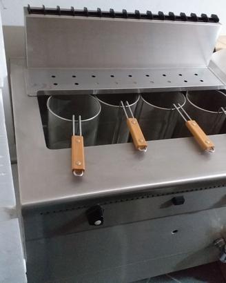 CUOCIPASTA INDUSTRIALE CON CESTELLI