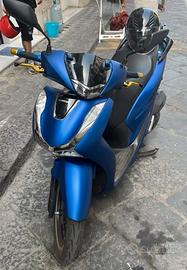 Sh 125 2021 blu opaco e oro