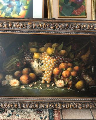 Dipinto Natura morta stile antico collezione