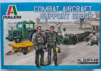 Raro Kit ITALERI Combat Aircraft Support Group 