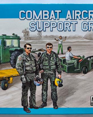 Raro Kit ITALERI Combat Aircraft Support Group 