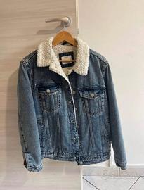 Giacca jeans bershka in pile