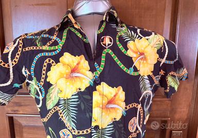 Camicia uomo fantasia floreale