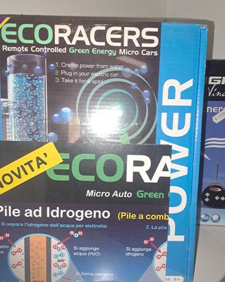 giocattolo auto idrogeno e eolica