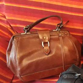 Borsa marrone capiente vintage