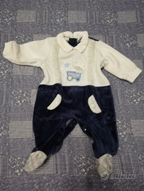 Tutina ciniglia neonato