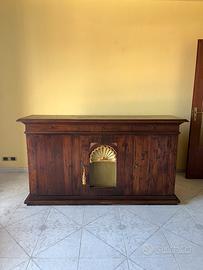 Credenza Madia Toscana con nicchia a conchiglia