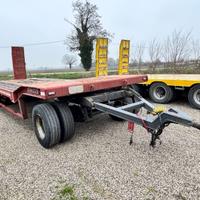 Rimorchio carrellone 3 assi De Angelis m. d'opera