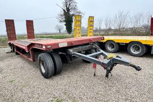 Rimorchio carrellone 3 assi De Angelis m. d'opera