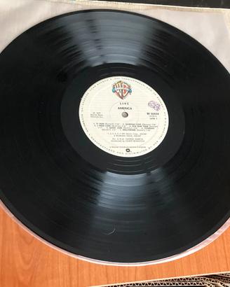 AMERICA: Live  LP Warner Bros  1977 - no copertina