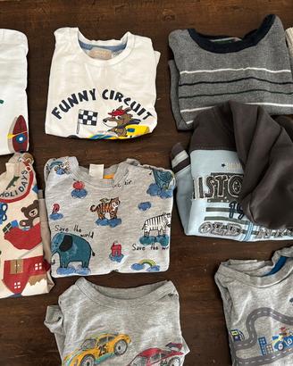 Stock felpe/maglioni bambino 1/2 anni