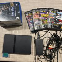Playstation 2 + memory card + giochi
