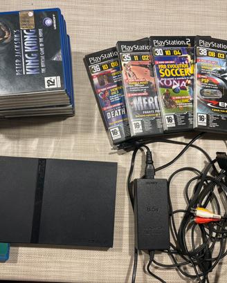 Playstation 2 + memory card + giochi